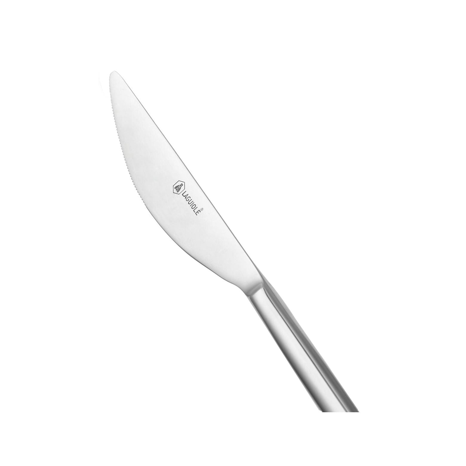 Jonquille - Juego de cubiertos de 24 piezas - Acero inoxidable - Plata