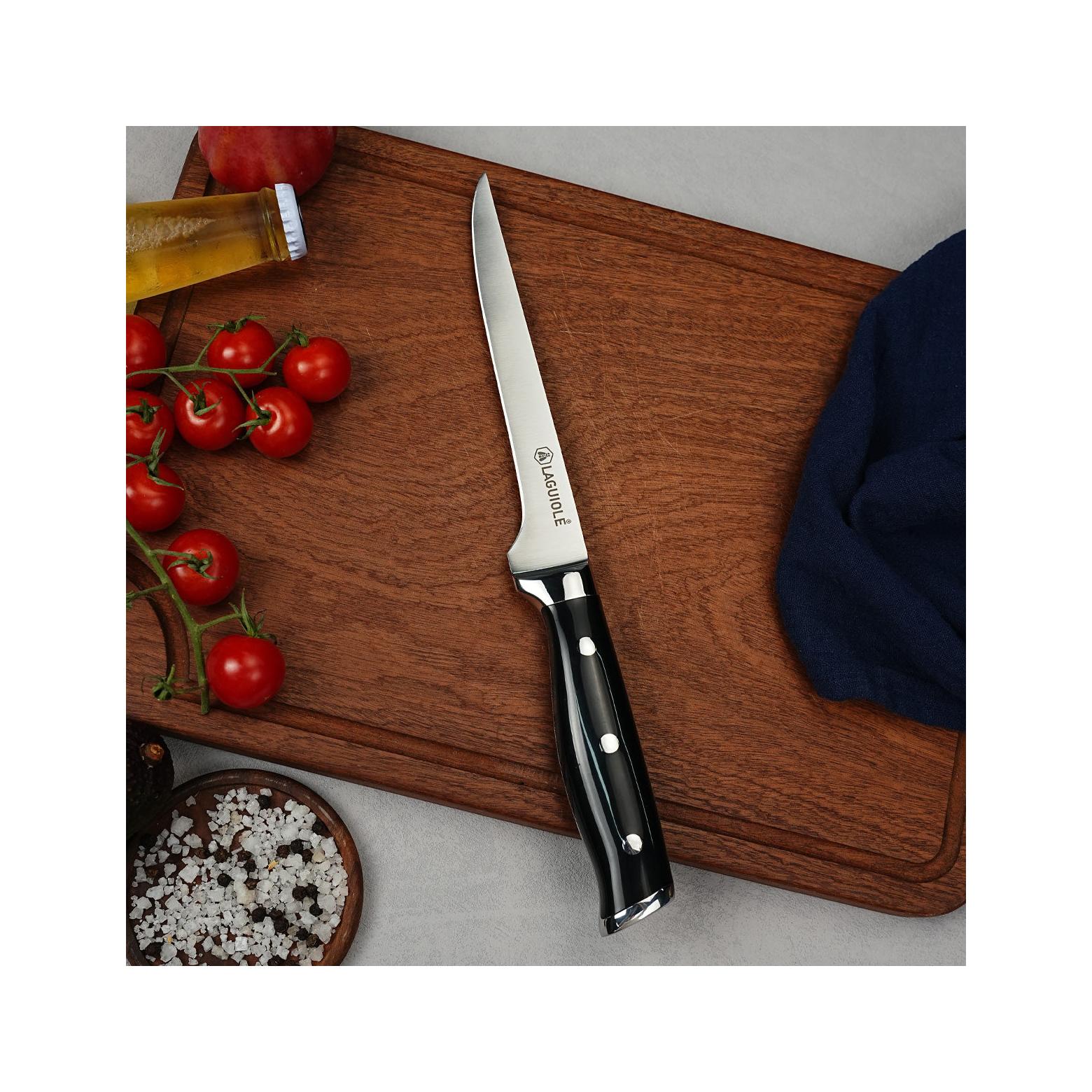 Essentials - Cuchillo para deshuesar - Acero - Negro
