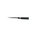 Sen - Cuchillo para deshuesar con funda - Acero y madera Pakka - Negro
