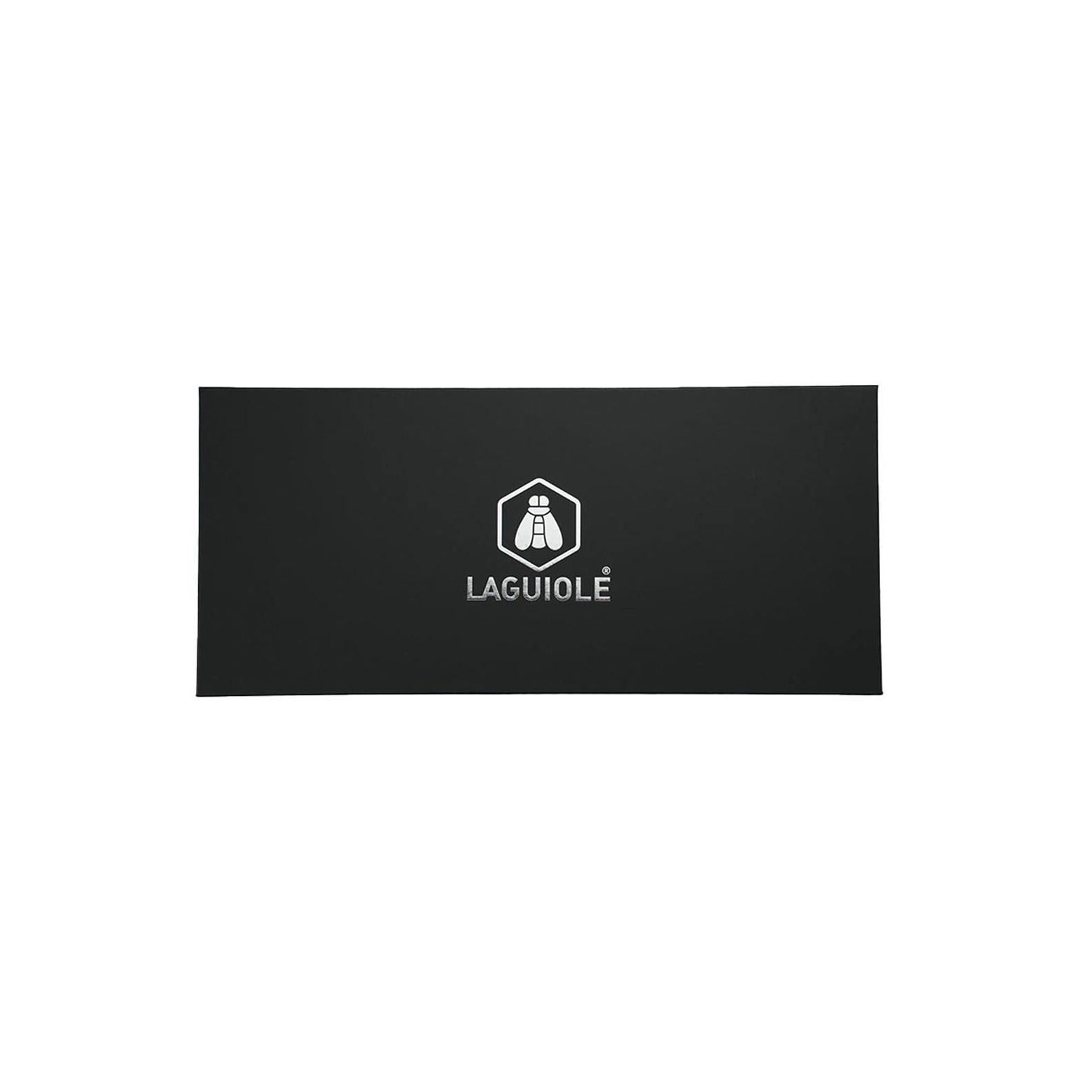 Sen - Cuchillo para deshuesar con funda - Acero y madera Pakka - Negro