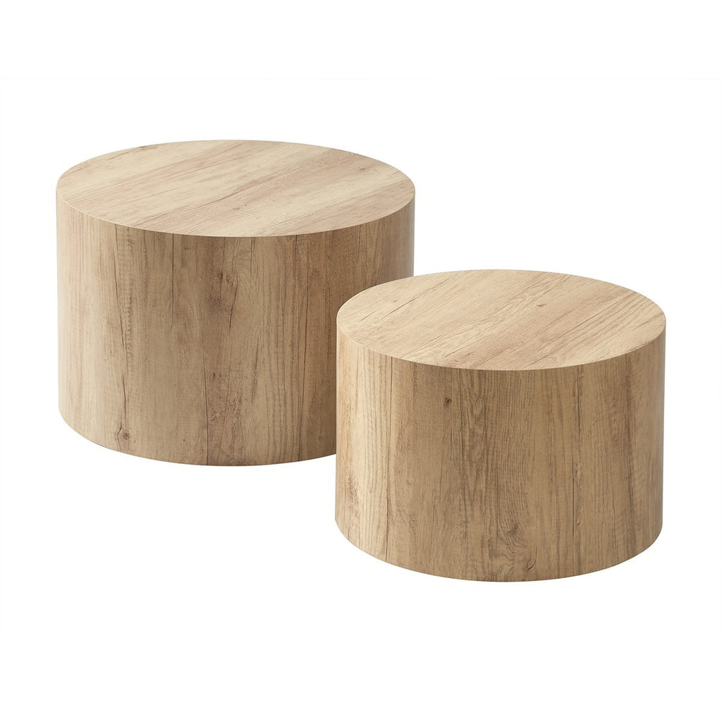 Maia - Lot De 2 Tables Basses Rondes