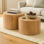 Maia - Lot De 2 Tables Basses Rondes