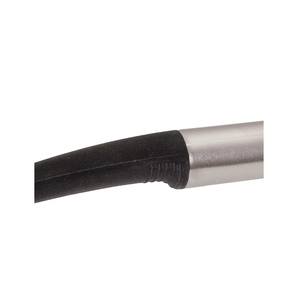 Harmonie - Set 6 Ustensiles De Cuisine - Inox Et Silicone - Argent / Noir