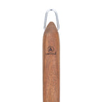 Sève - Set de 2 utensilios para barbacoa cuchillo + tenedor - Acero y madera de acacia - Plata / Madera