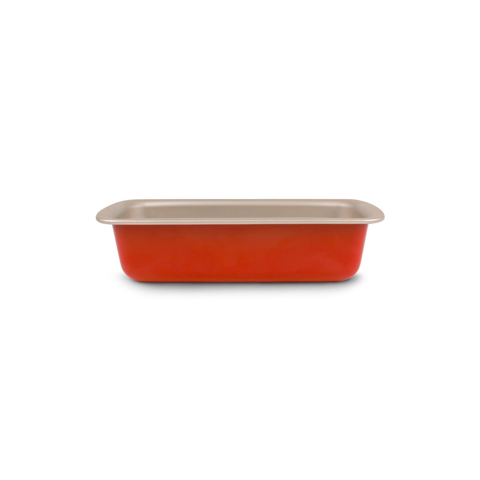 Moule À Cake - Aluminium - Champagne / Terracotta