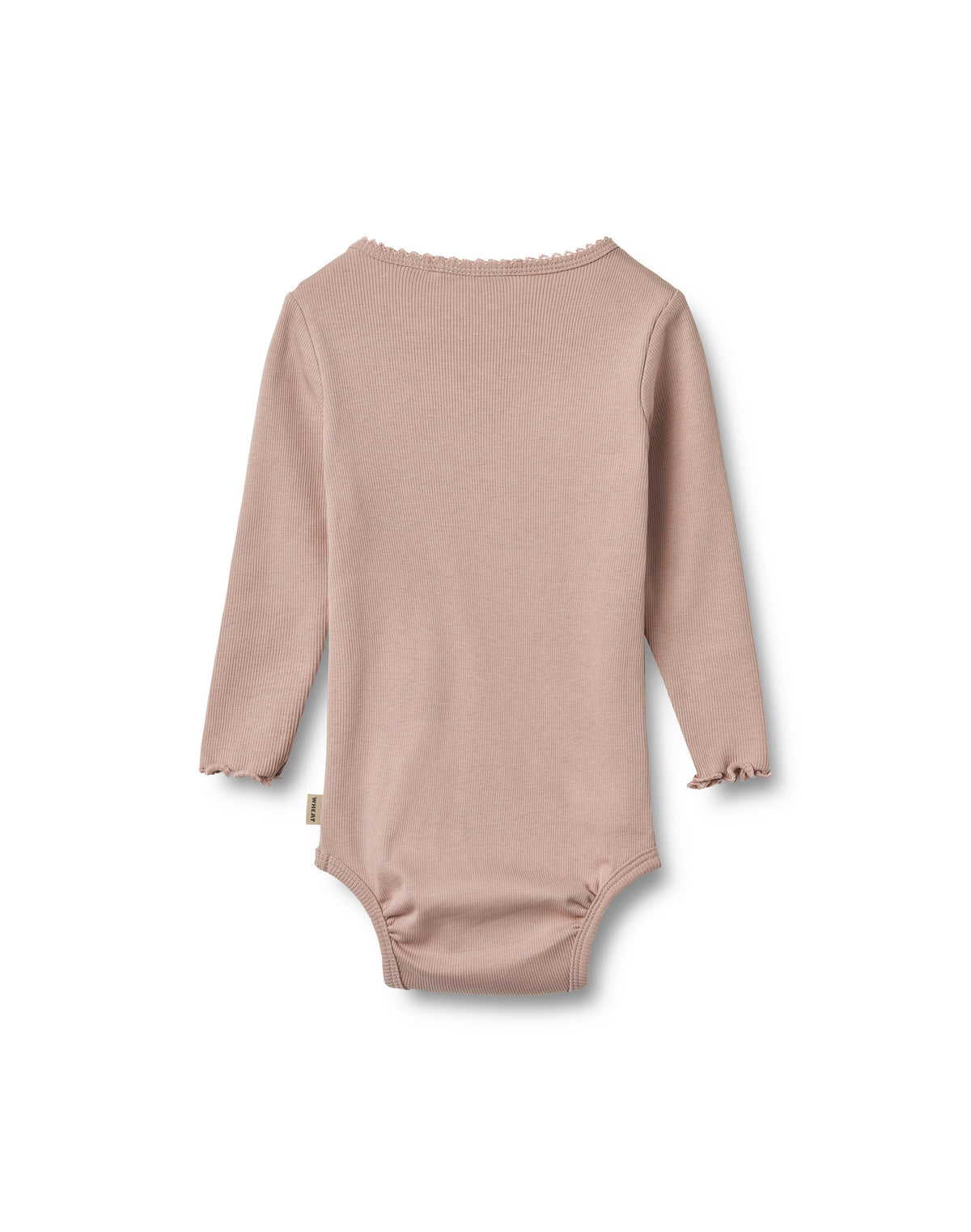 Body a maniche lunghe Regitze - Rosa cipria