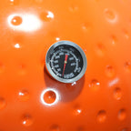 Barbacoa Kamado Con Funda Protectora - Acero - Naranja
