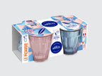 Pack De 4 Gobelets Picardie - Marine & Rose - 25Cl