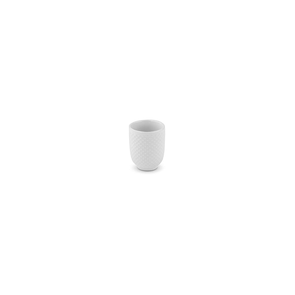 Serenity - Juego de 6 Tazas - Porcelana - Blanco