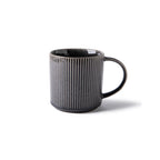 Charbon - Lot De 2 Mugs - Grès Réactif - Noir