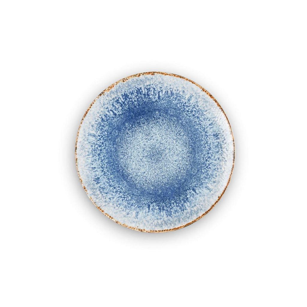 Rivage Azur - Service De Table 18 Pièces - Porcelaine - Bleu