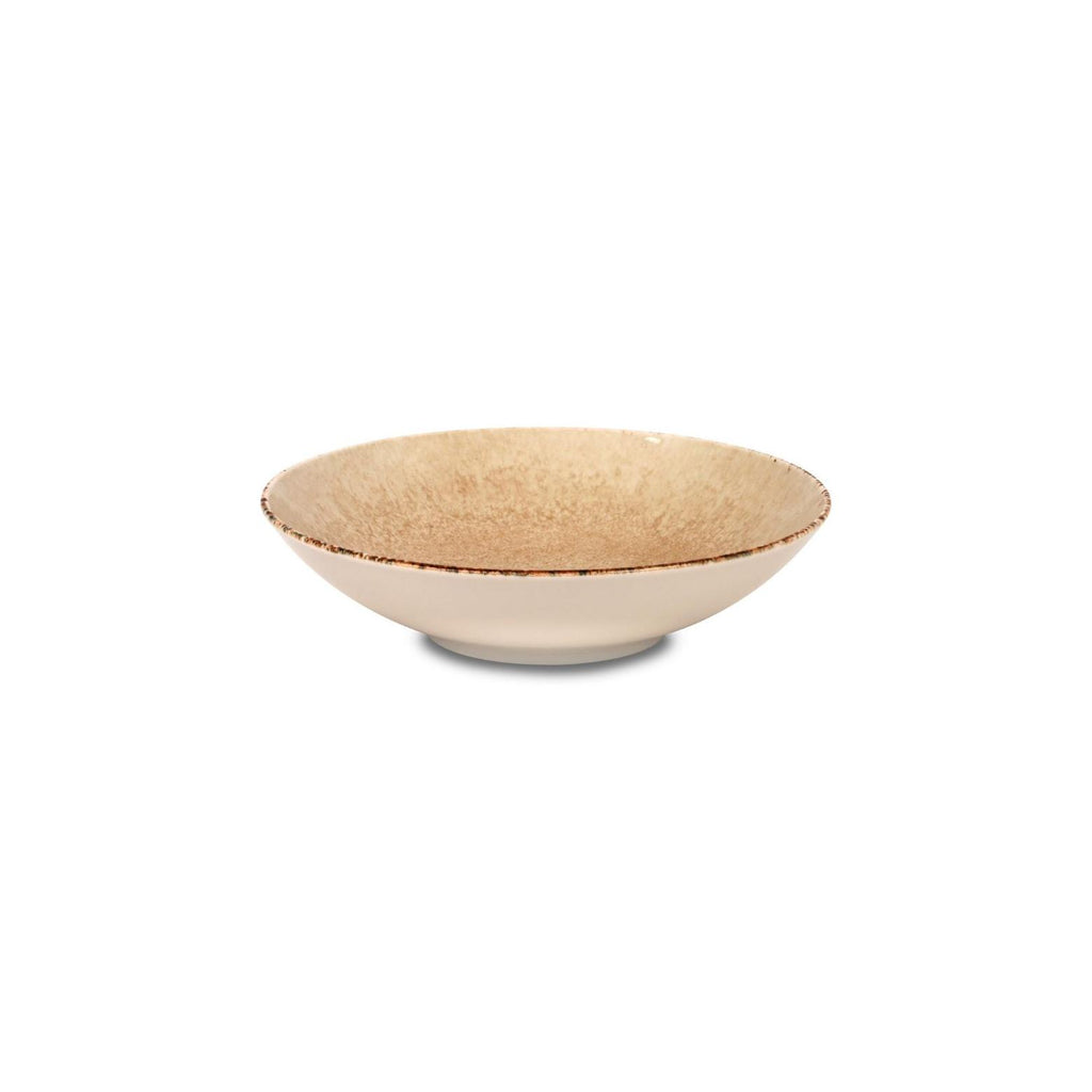 Rivage Sable - 18 Piece Dinner Service - Porcelain - Yellow