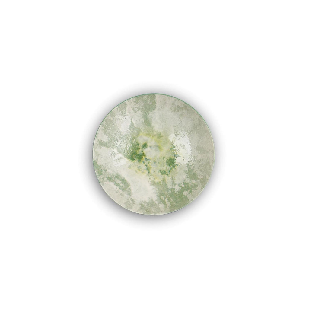 Aube De Menthe - Servicio de mesa de 18 piezas - Porcelana - Verde