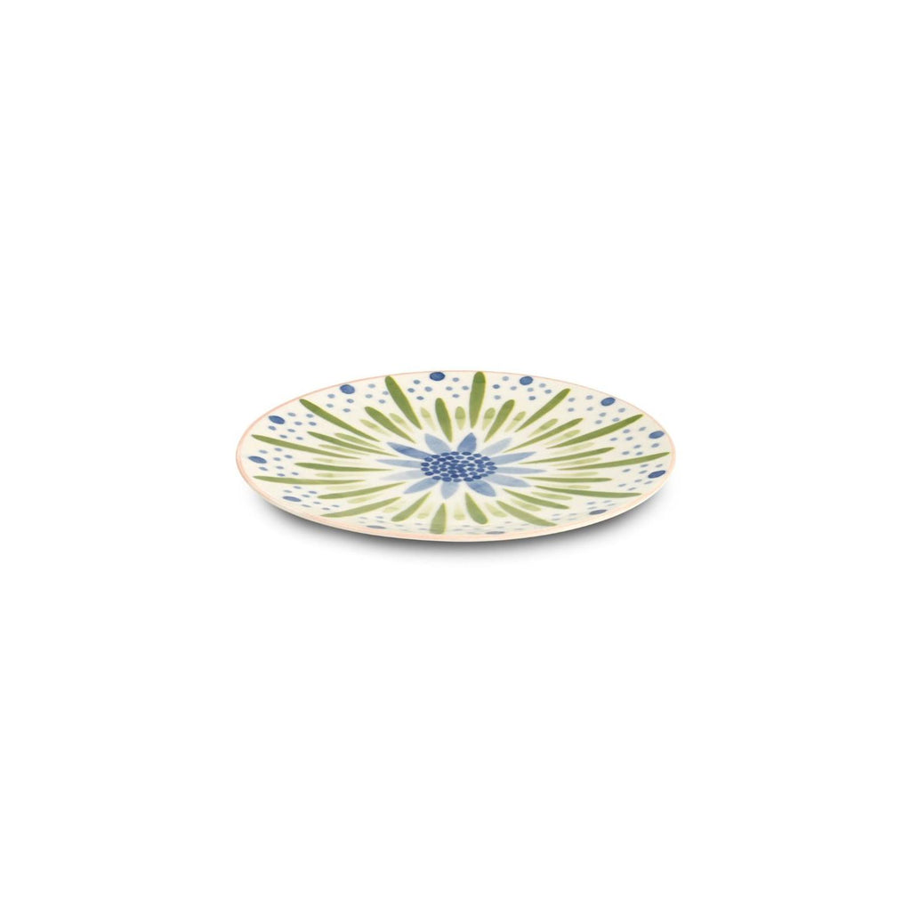 Aube De Pivoine - Service De Table 18 Pièces - Porcelaine - Rose / Vert