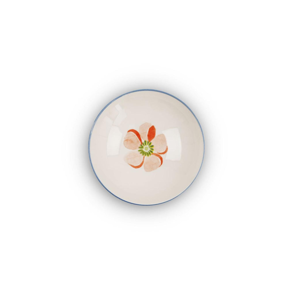 Aube De Pivoine - Service De Table 18 Pièces - Porcelaine - Rose / Vert