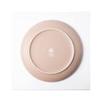 Iris Taupe - Service De Table 12 Pièces - Grès Réactif - Taupe