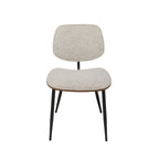 Onde - Lot De 2 Chaises - Tissu - Beige