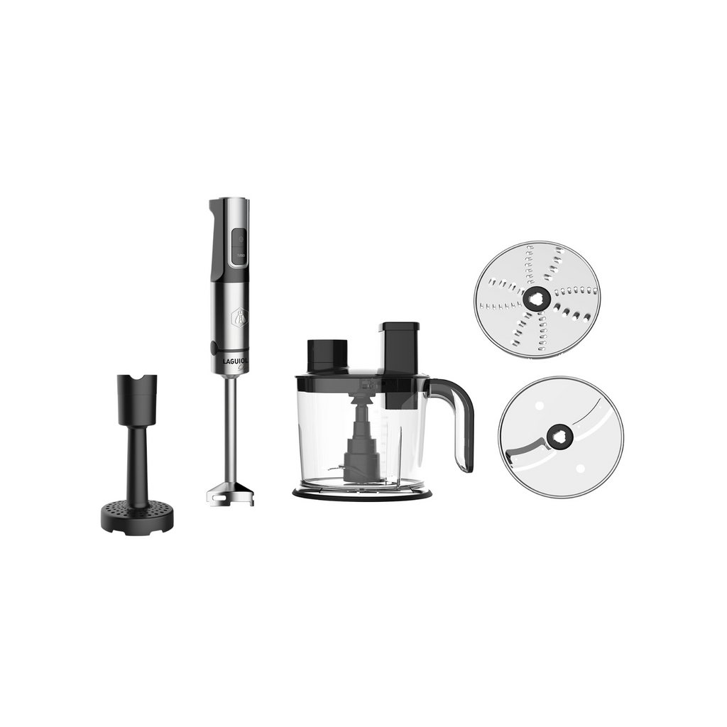 Hand Blender 1200 W 10 Pieces - Stainless Steel / Black