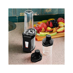 Mini Blender À Smoothies 350 W 6 Pièces - Noir / Orange