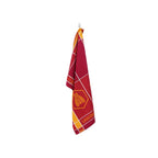 Tartan - Lot De 3 Torchons Jacquard - Coton - Orange