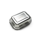 Lot De 3 Boîtes Rectangulaires - Inox - Argent