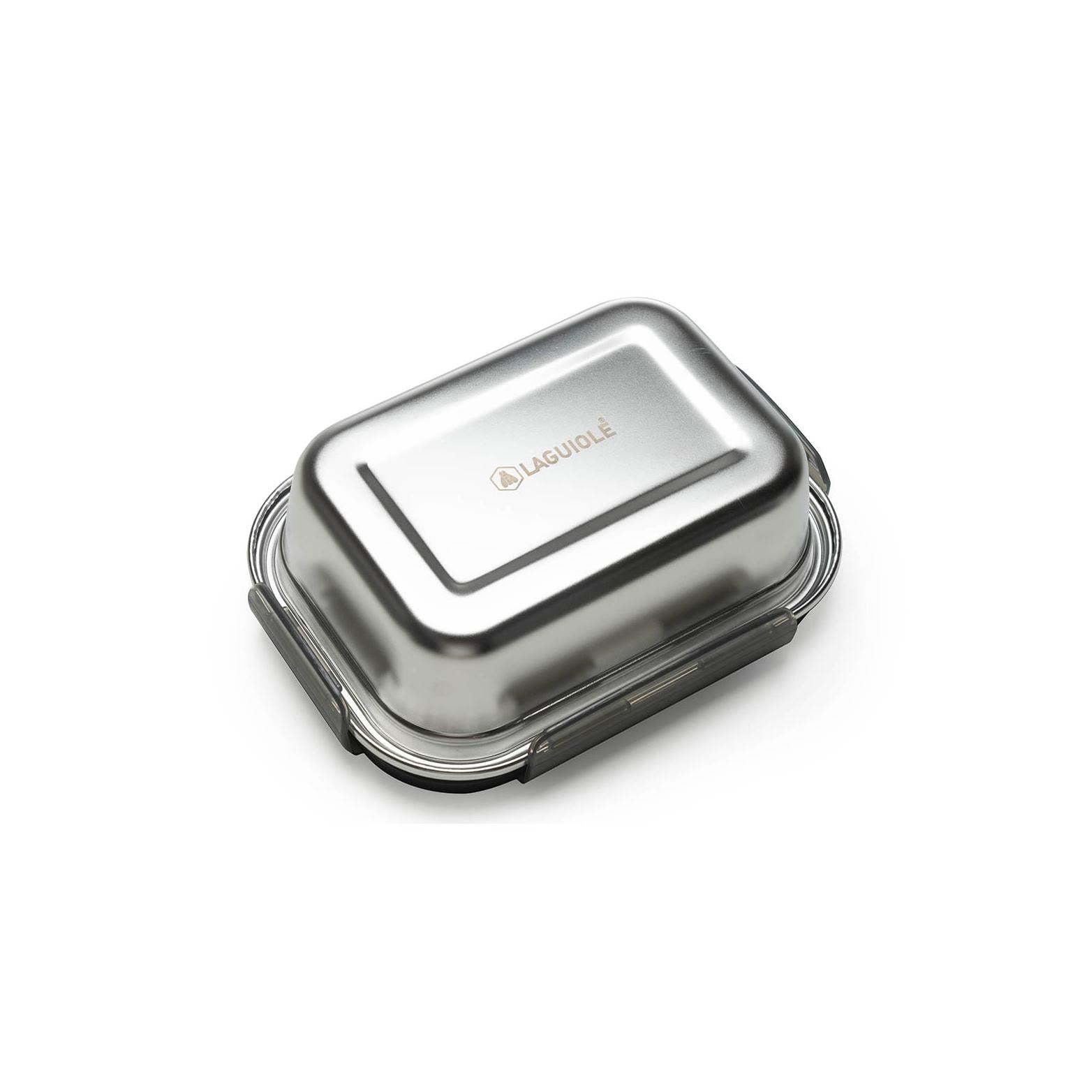 Lot De 3 Boîtes Rectangulaires - Inox - Argent