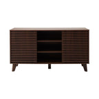 Anna - Buffet 2 Portes Coulissantes - Effet Bois