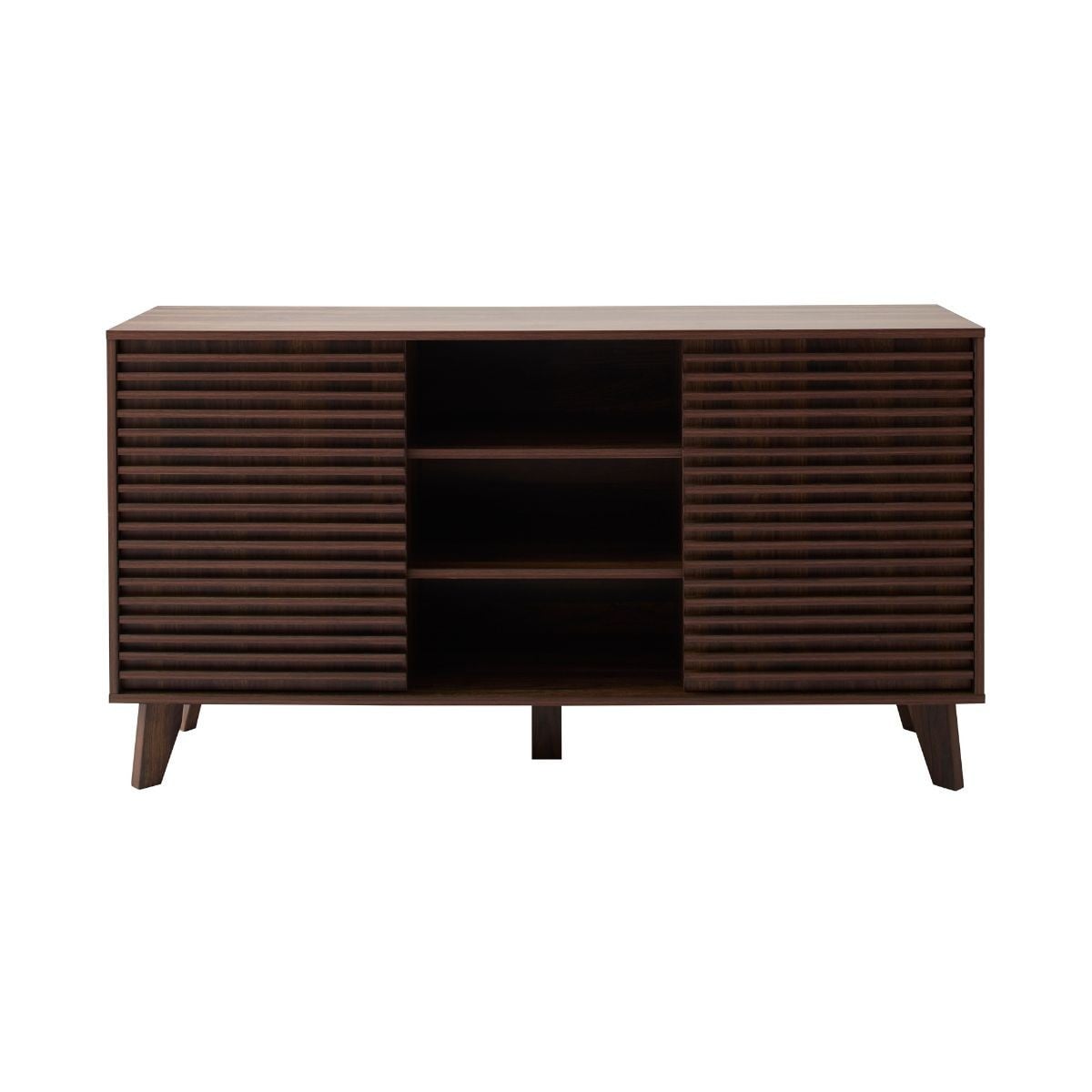 Anna - Buffet 2 Portes Coulissantes - Effet Bois