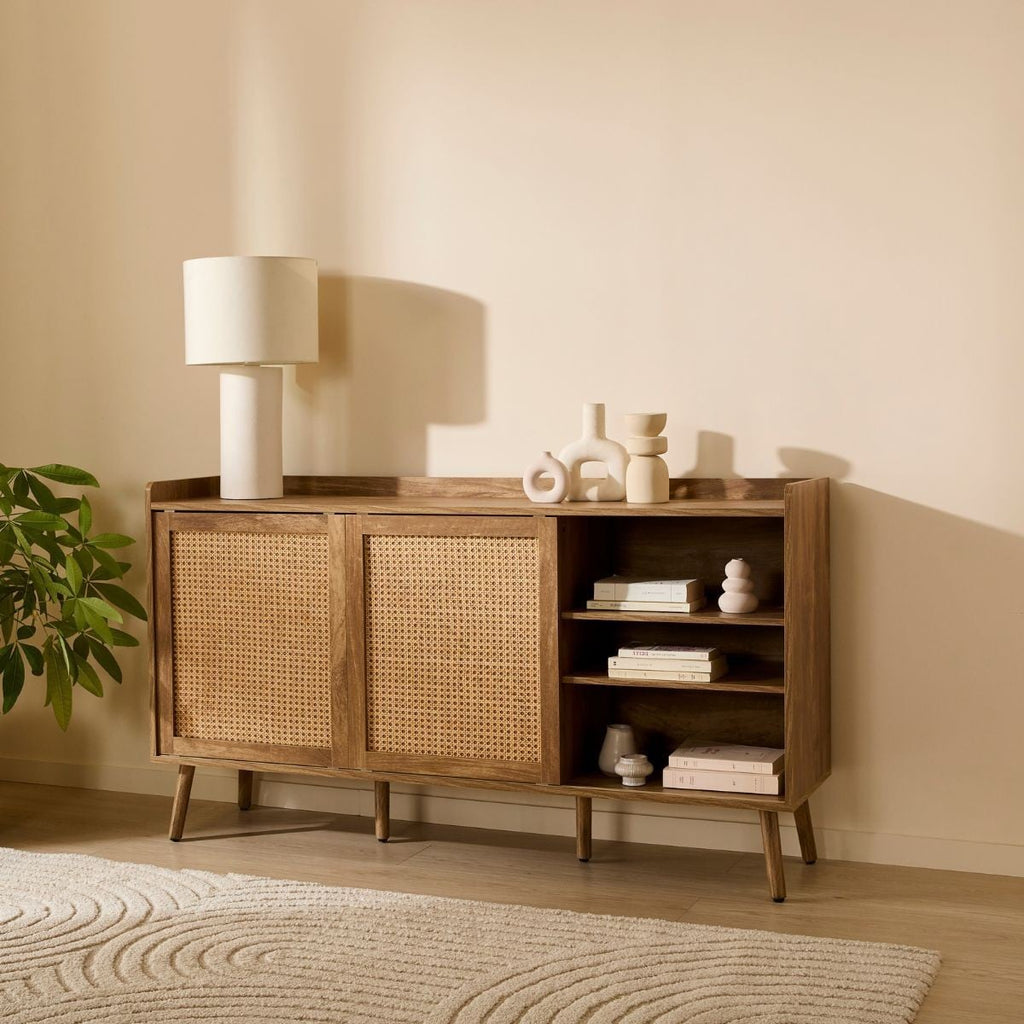Palmo - Buffet 2 Tiroirs / 2 Portes - Rotin
