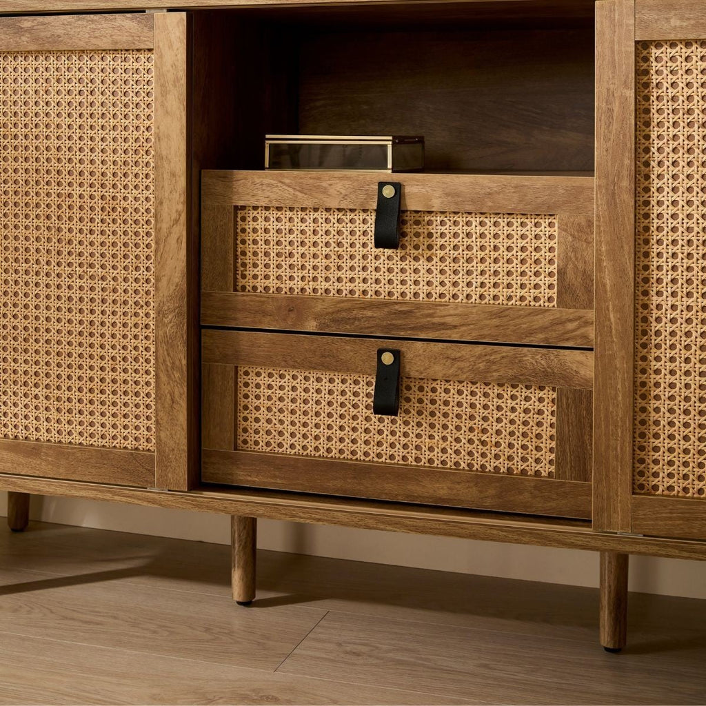 Palmo - Buffet 2 Tiroirs / 2 Portes - Rotin