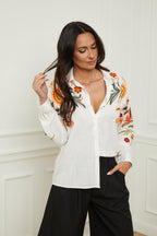 Gia Shirt - White
