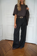 Pantalon Droit Achille - Noir