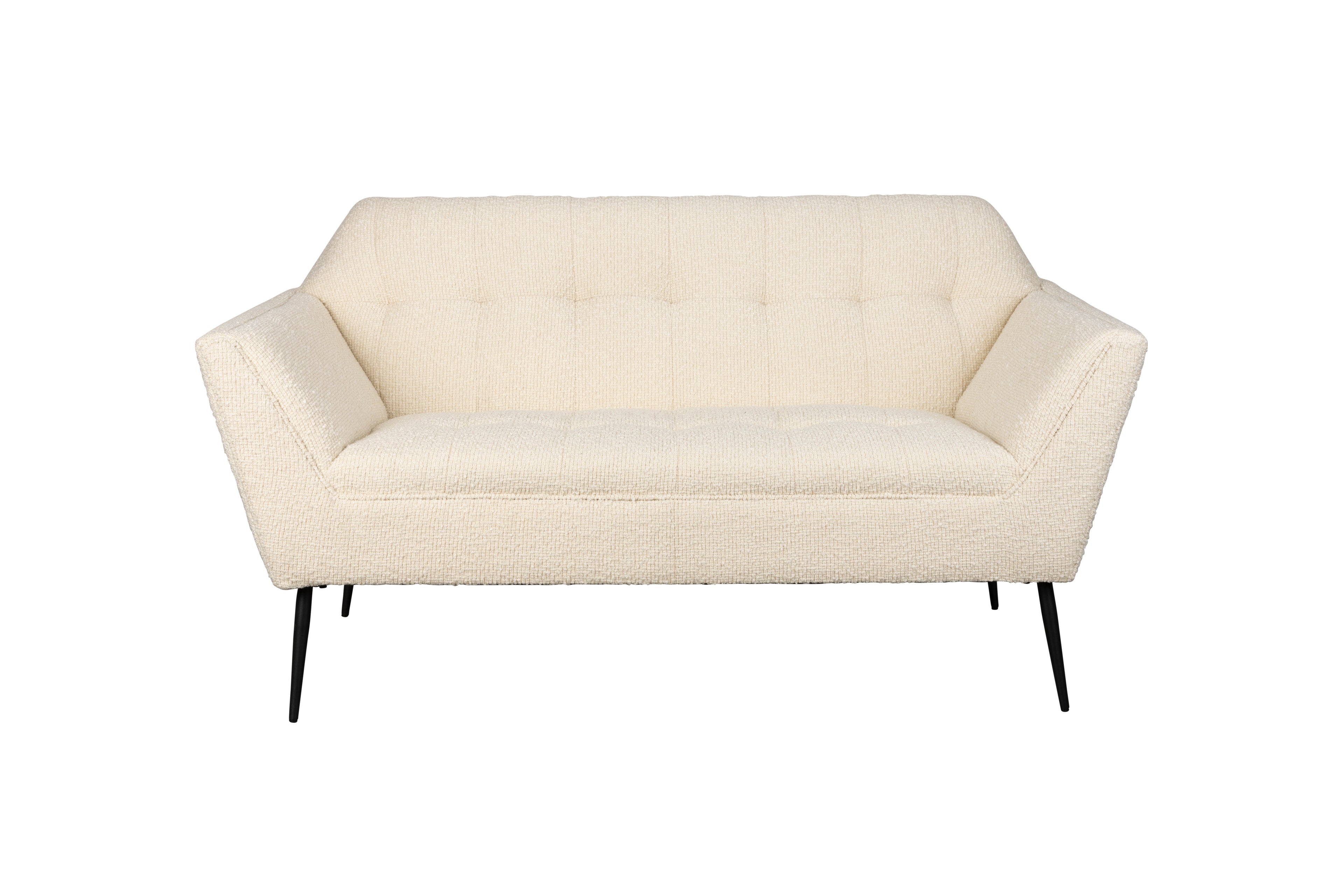Kate Bouclé - 2-Seater Sofa - Fabric - Beige