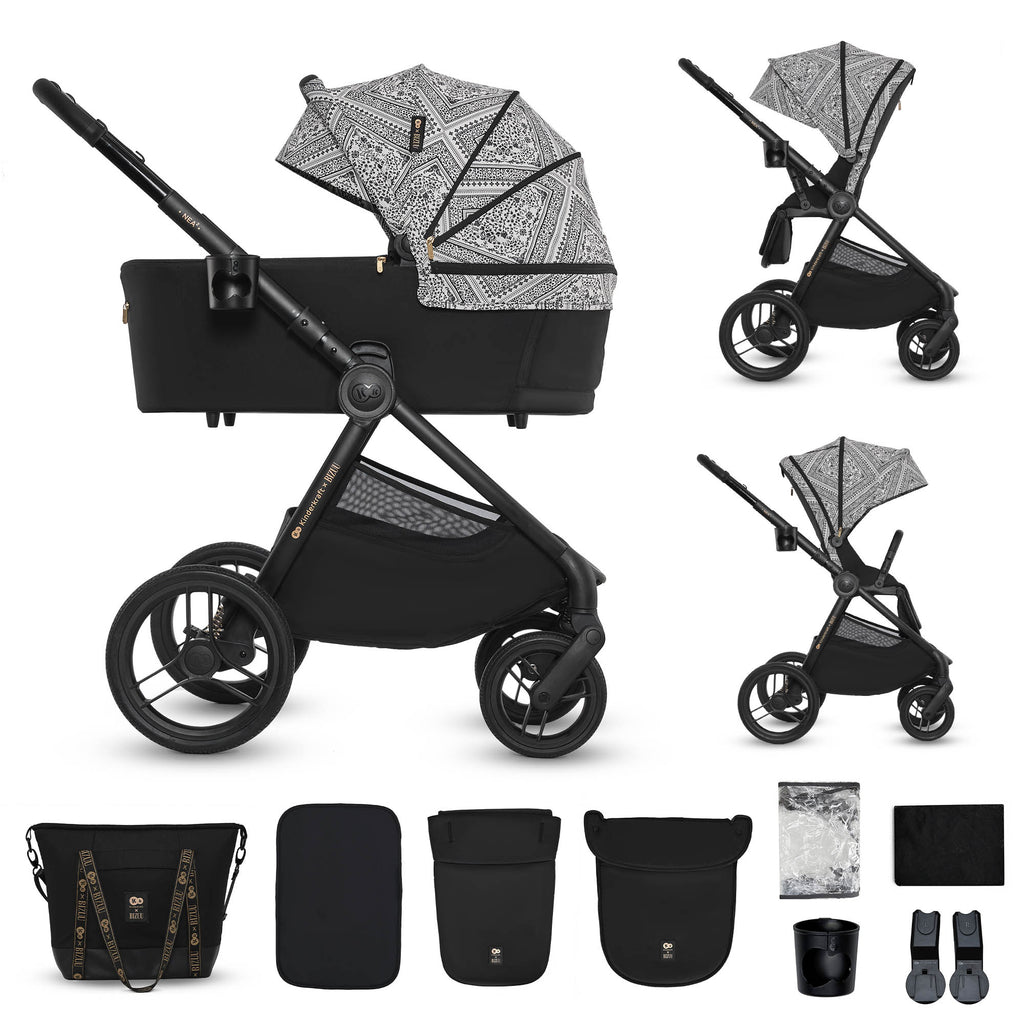 Carrito Polivalente Nea 2 Lunar Black Bizuu