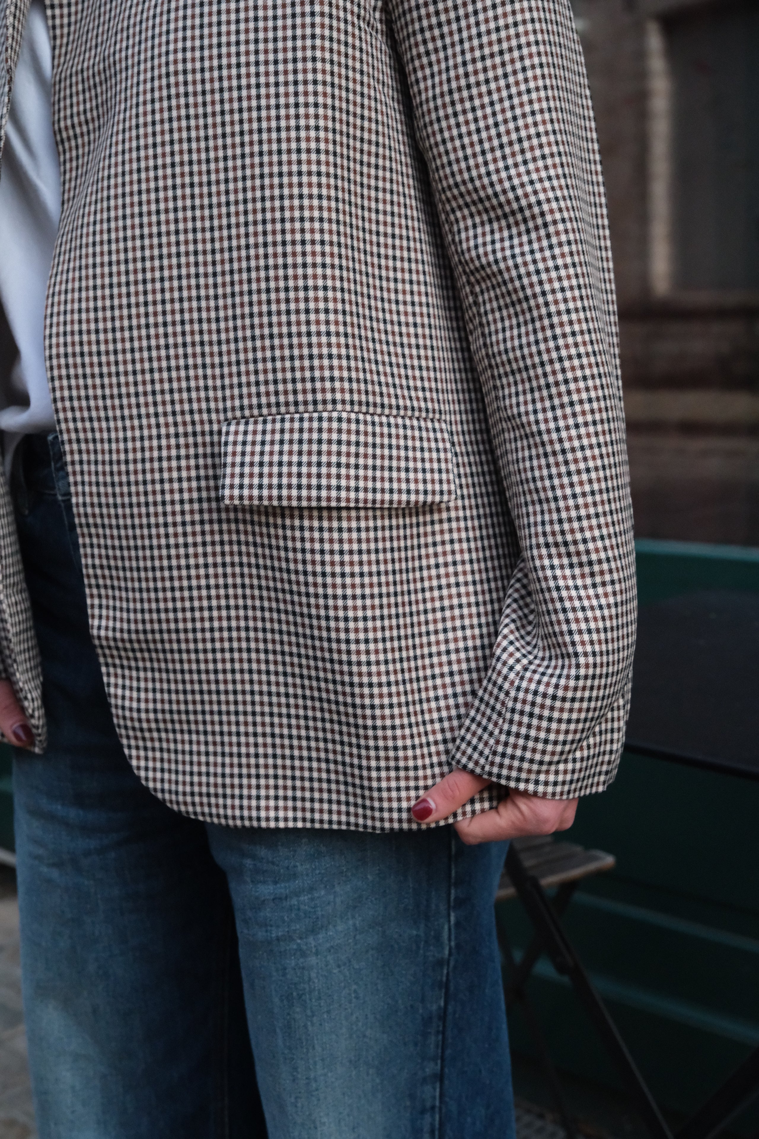 Blazer Clément Pata De Gallo