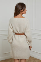 Sweater Dress - Beige
