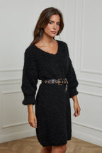 Sweater Dress - Black