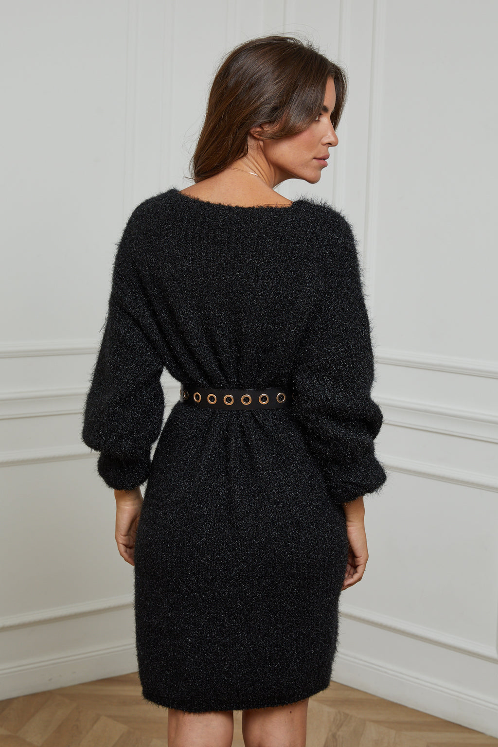 Sweater Dress - Black