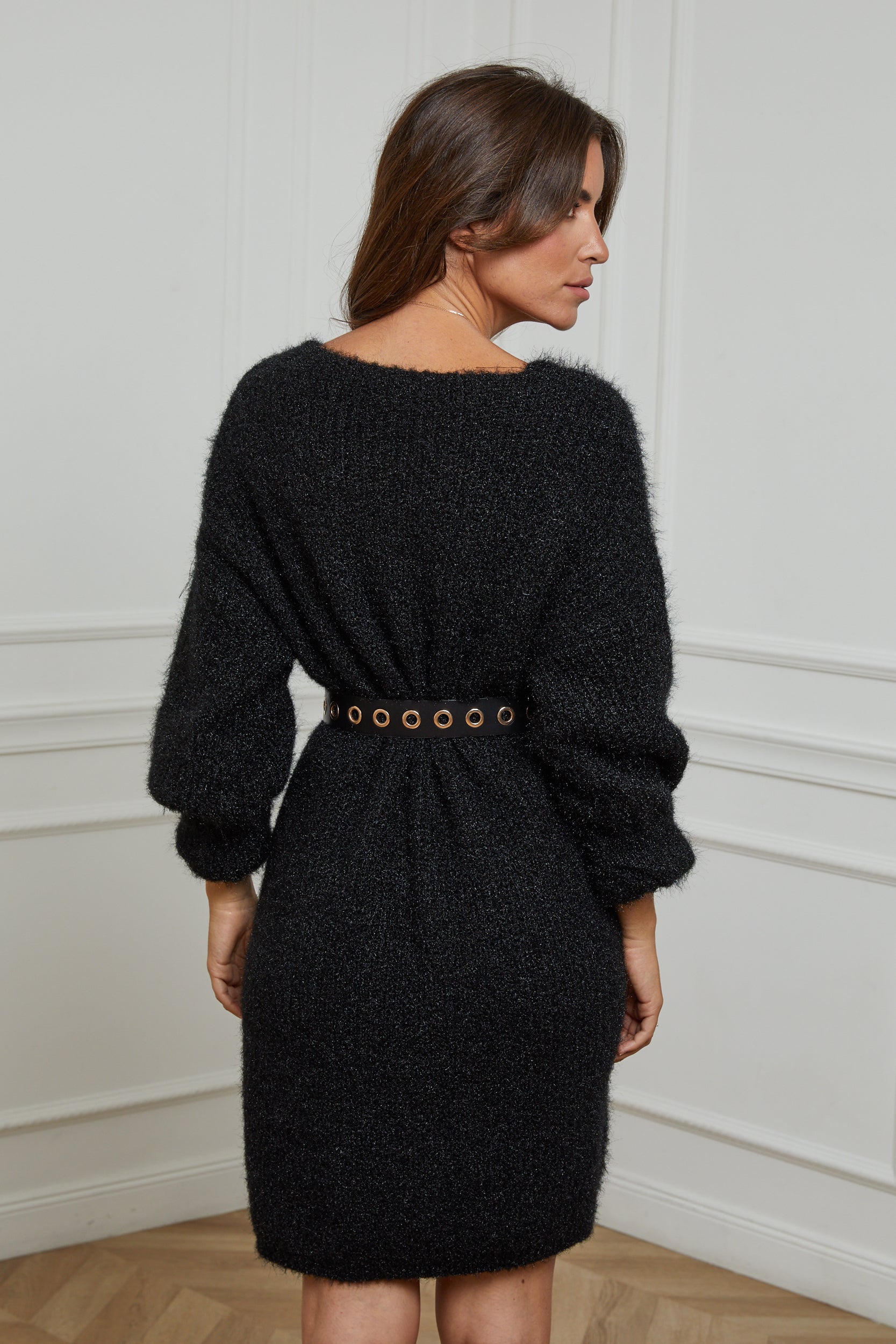 Sweater Dress - Black