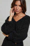 Sweater Dress - Black