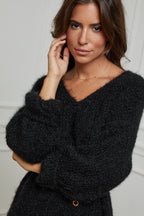 Sweater Dress - Black