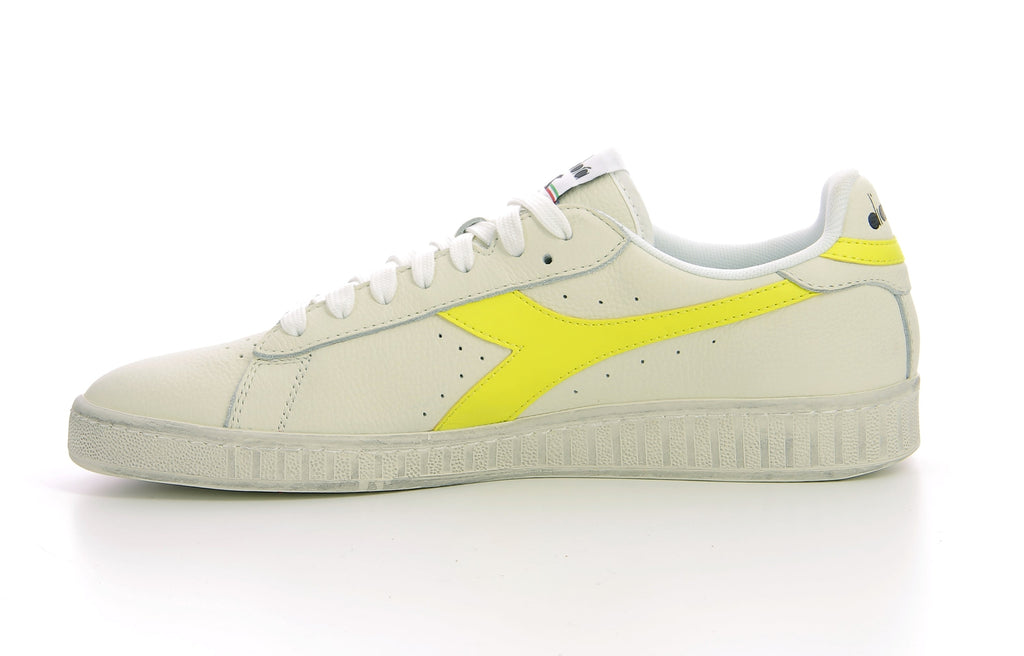 Sneakers Bas - Game L Fluo Wax - White/Lemon Yellow Fluo
