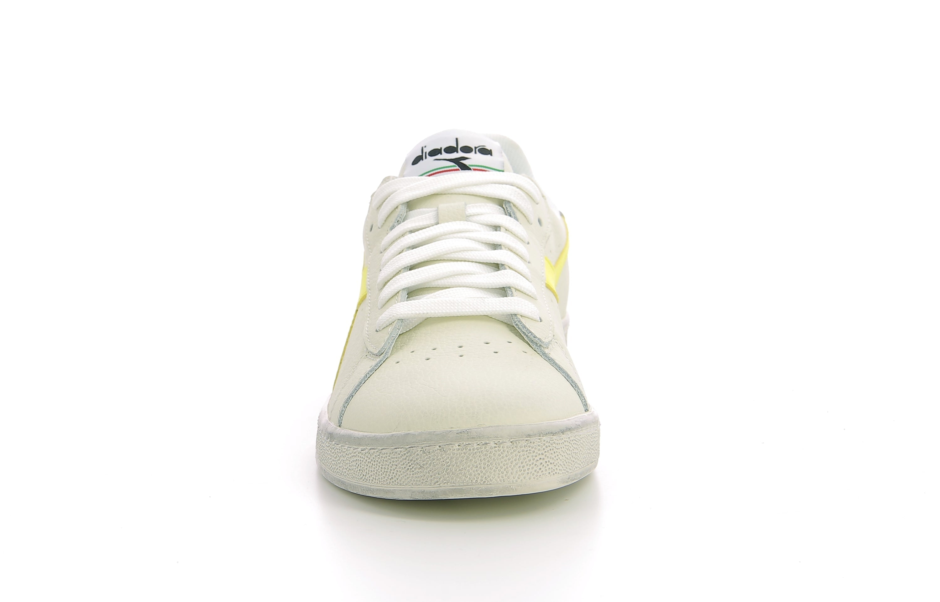 Sneakers Bas - Game L Fluo Wax - White/Lemon Yellow Fluo