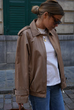 Bombers Louis Taupe