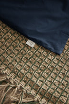 Bally - Taie D'Oreiller Percale Unie - 100% Coton - Bleu Nuit