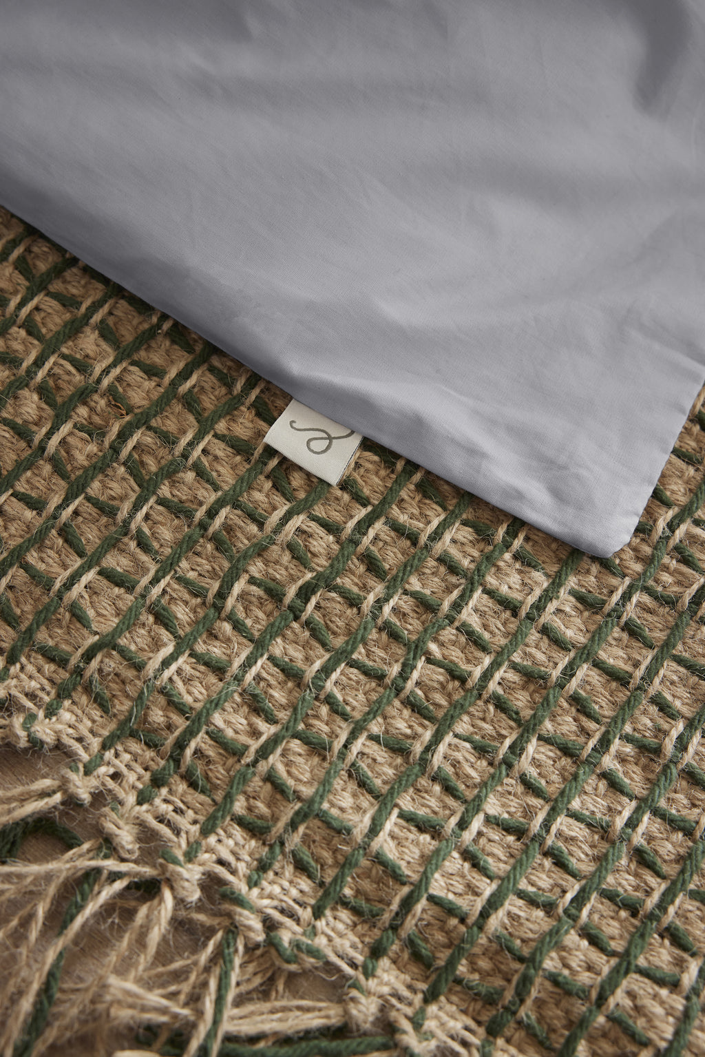 Bally - Taie D'Oreiller Percale Unie - 100% Coton - Galet