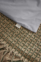 Bally - Taie D'Oreiller Percale Unie - 100% Coton - Galet