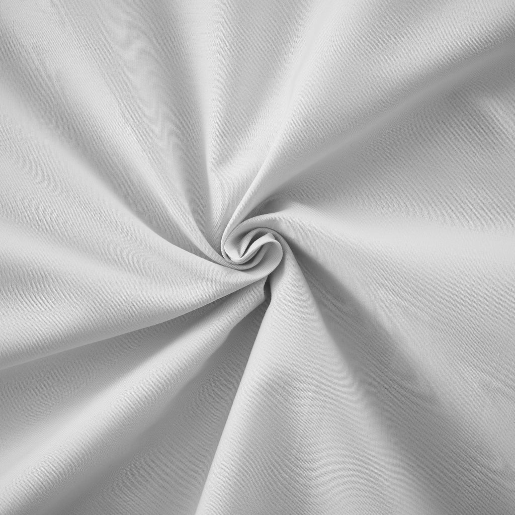 Bally - Taie D'Oreiller Percale Unie - 100% Coton - Neige