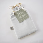 Bally - Taie D'Oreiller Percale Unie - 100% Coton - Neige