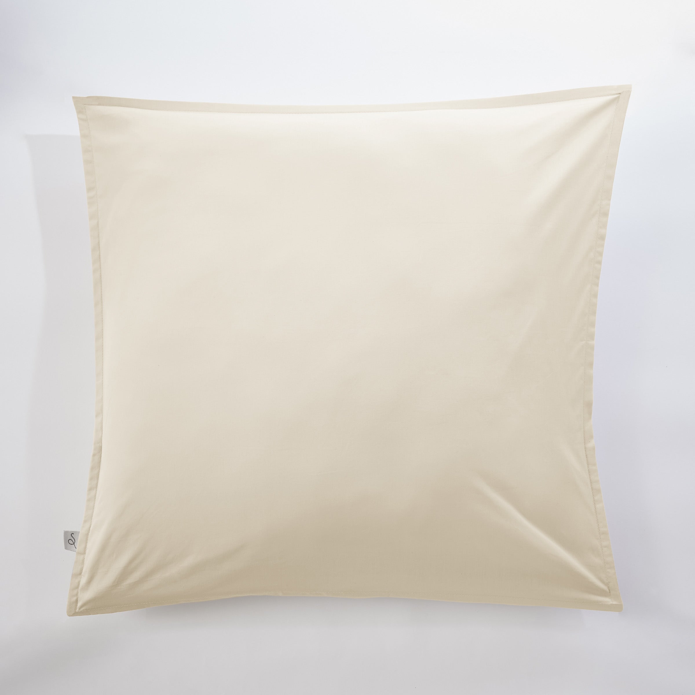 Funda de almohada de percal lisa - 100% algodón - Bally - Arena